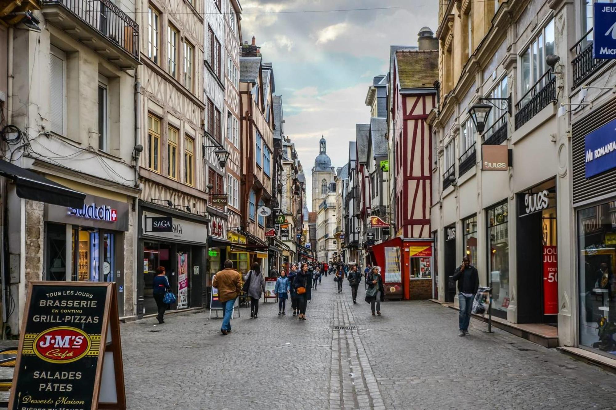 Charme Et Elegance - Coup De Coeur - Prox Gare Lägenhet Rouen Exteriör bild