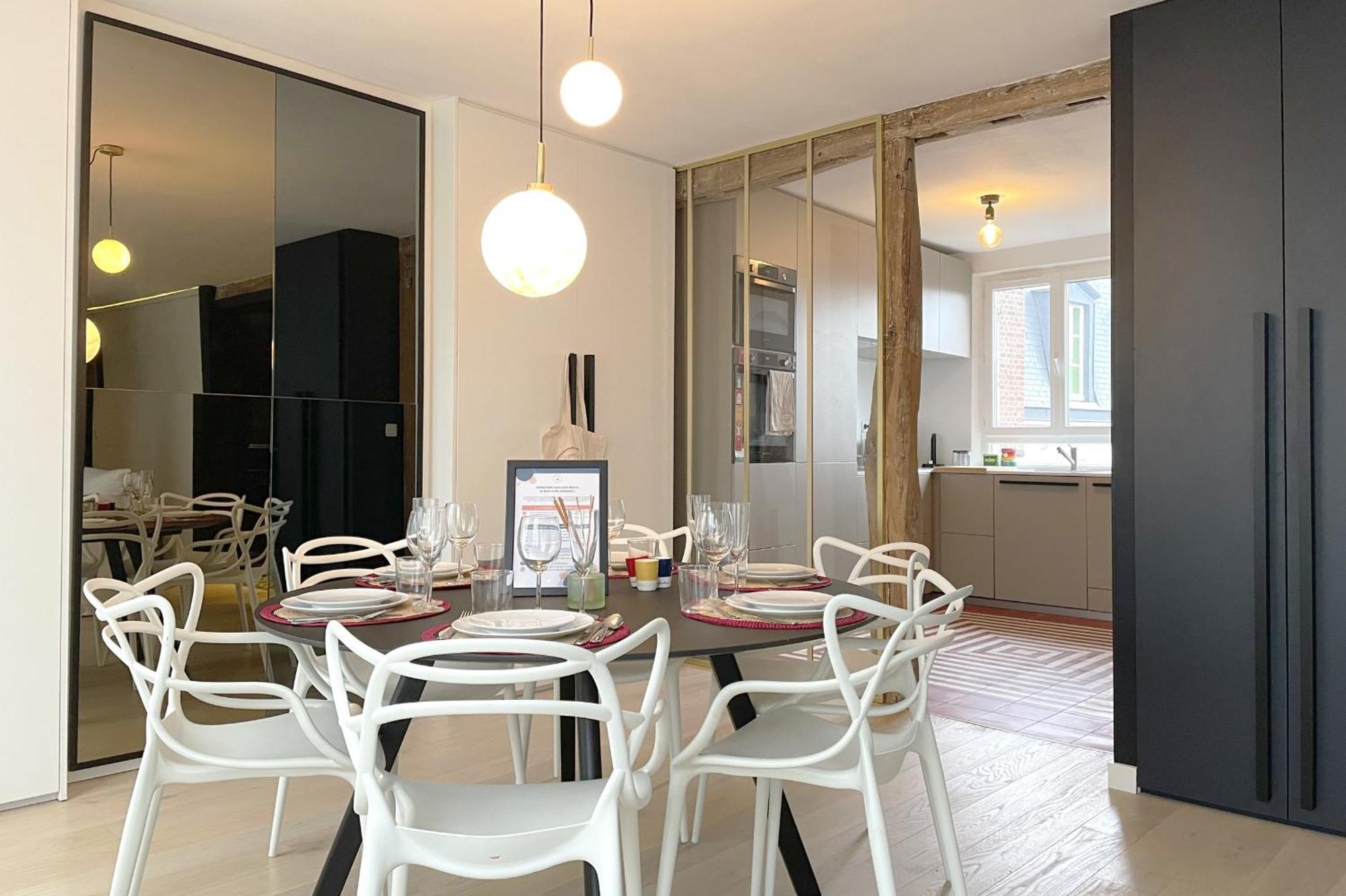 Charme Et Elegance - Coup De Coeur - Prox Gare Lägenhet Rouen Exteriör bild
