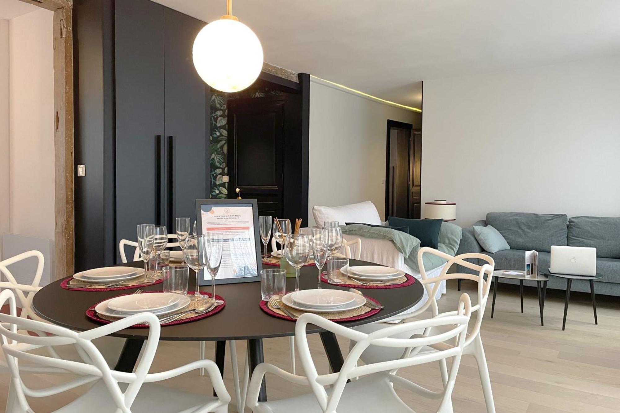 Charme Et Elegance - Coup De Coeur - Prox Gare Lägenhet Rouen Exteriör bild